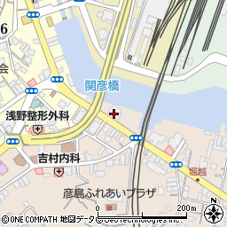 ロータリーパワーステーション彦島店ホール周辺の地図