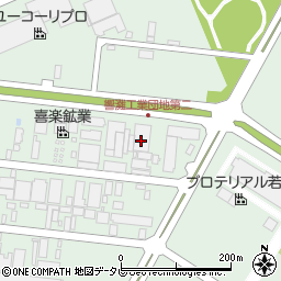 ジャパン・ゼネラルＫＫ　若松工場周辺の地図
