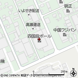 四国段ボール株式会社愛媛工場周辺の地図