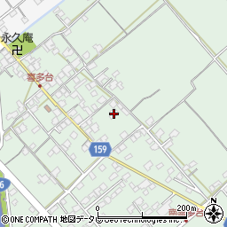 愛媛県西条市喜多台175周辺の地図