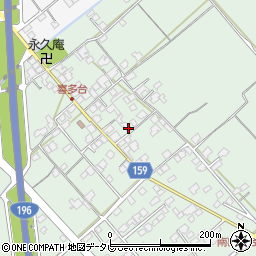 愛媛県西条市喜多台192周辺の地図