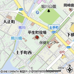 平生町役場周辺の地図