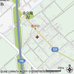愛媛県西条市喜多台57周辺の地図