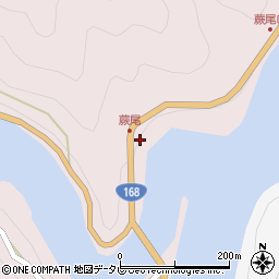 奈良県吉野郡十津川村平谷740周辺の地図