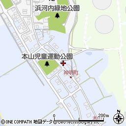 山口県山陽小野田市本山町11127周辺の地図