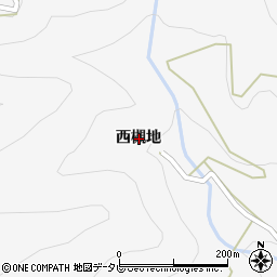 徳島県勝浦郡上勝町正木西槻地周辺の地図