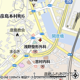 下関本村六郵便局周辺の地図