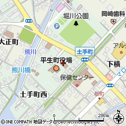 柳井警察署平生幹部交番周辺の地図