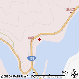 奈良県吉野郡十津川村平谷703周辺の地図