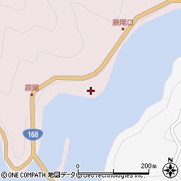 奈良県吉野郡十津川村平谷702周辺の地図