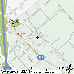 愛媛県西条市喜多台201周辺の地図