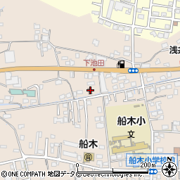 新居浜船木郵便局周辺の地図