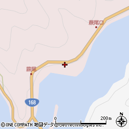 奈良県吉野郡十津川村平谷693周辺の地図