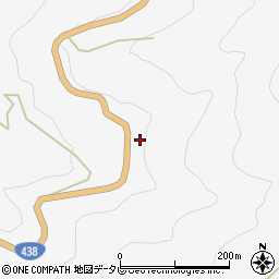 徳島県美馬市木屋平大北224周辺の地図