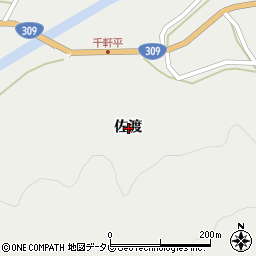 三重県熊野市飛鳥町佐渡周辺の地図