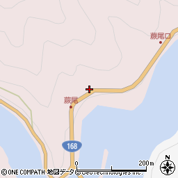 奈良県吉野郡十津川村平谷718周辺の地図