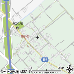 愛媛県西条市喜多台218周辺の地図