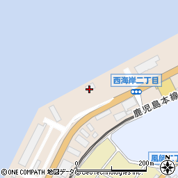 日本通運株式会社　門司海運支店西海岸事業所周辺の地図