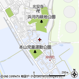 山口県山陽小野田市本山町1131-67周辺の地図