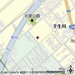 愛媛県西条市壬生川周辺の地図
