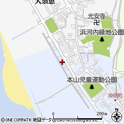 山口県山陽小野田市本山町202-13周辺の地図