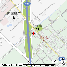愛媛県西条市喜多台7周辺の地図