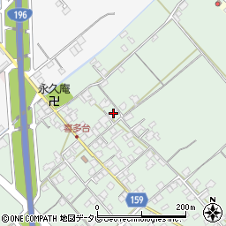 愛媛県西条市喜多台220周辺の地図