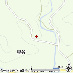 徳島県勝浦郡勝浦町星谷二ツ森谷周辺の地図