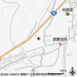 愛媛県四国中央市土居町上野3288周辺の地図