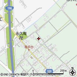 愛媛県西条市喜多台223周辺の地図