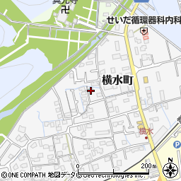 〒792-0033 愛媛県新居浜市横水町の地図