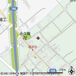 愛媛県西条市喜多台224周辺の地図