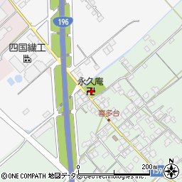 愛媛県西条市喜多台234周辺の地図
