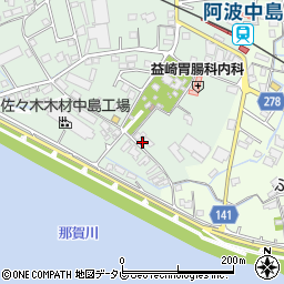徳島県阿南市那賀川町赤池203周辺の地図