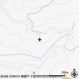 徳島県美馬市木屋平大北489周辺の地図