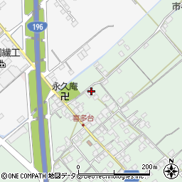 愛媛県西条市喜多台240周辺の地図