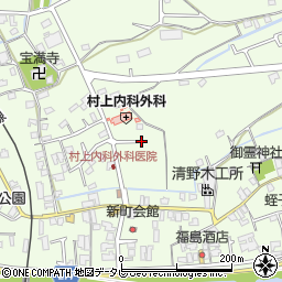 徳島県阿南市那賀川町中島周辺の地図