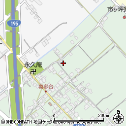 愛媛県西条市喜多台245周辺の地図