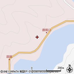 奈良県吉野郡十津川村平谷679周辺の地図