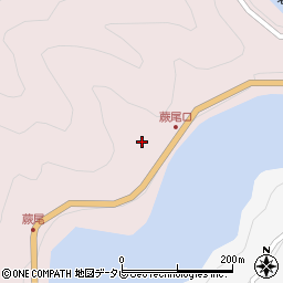 奈良県吉野郡十津川村平谷669周辺の地図