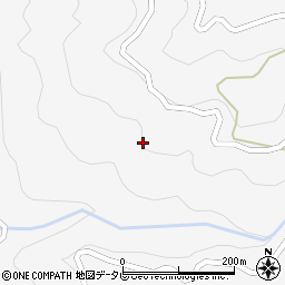 徳島県美馬市木屋平大北510周辺の地図