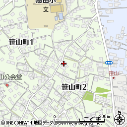 笹山クリーニング有限会社　注文受付周辺の地図