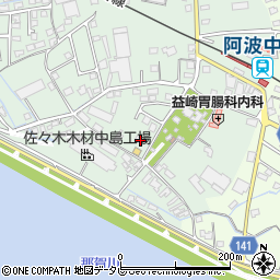 徳島県阿南市那賀川町赤池278周辺の地図