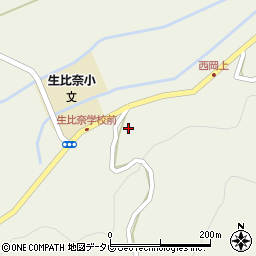 徳島県勝浦郡勝浦町中角豊田周辺の地図