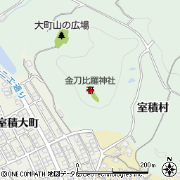 金刀比羅神社周辺の地図