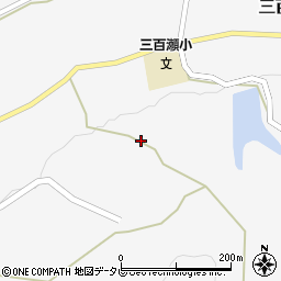和歌山県日高郡日高川町三百瀬1245周辺の地図