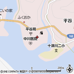 奈良県吉野郡十津川村平谷425周辺の地図