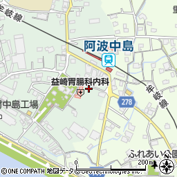 徳島県阿南市那賀川町赤池179周辺の地図