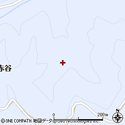 徳島県三好市山城町赤谷512周辺の地図