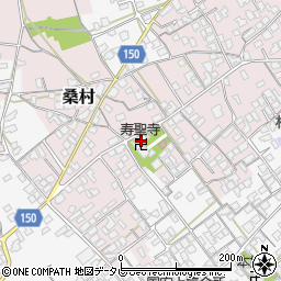 寿聖寺周辺の地図